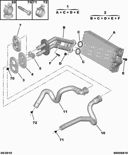 PEUGEOT 6448.N5 - Kalorifer Radyatörü parcadolu.com