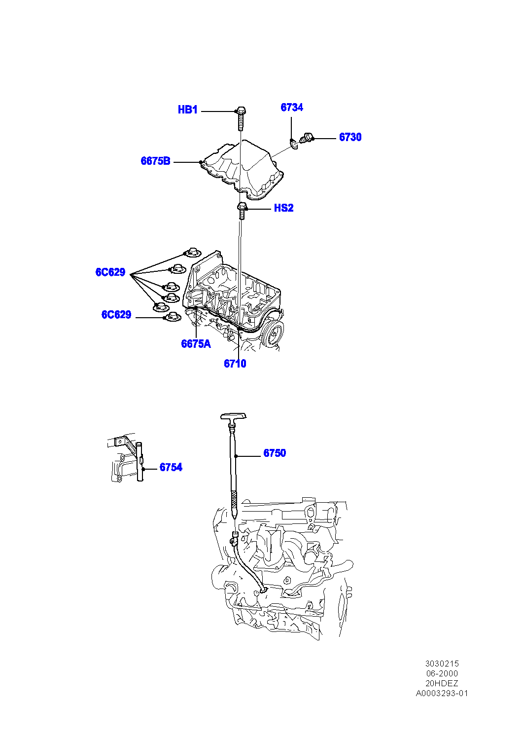 FORD 1 005 593 - Conta, yağ boşaltma tapası parcadolu.com