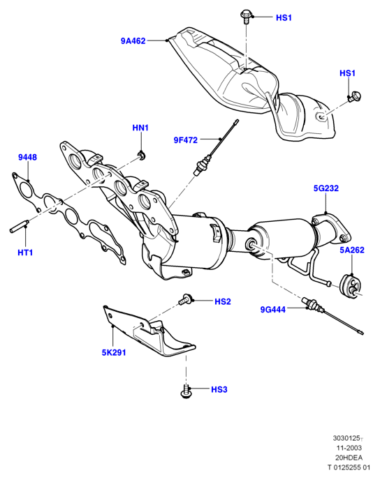 BOSCH 0 258 986 744 - Lambda / Oksijen Sensörü parcadolu.com