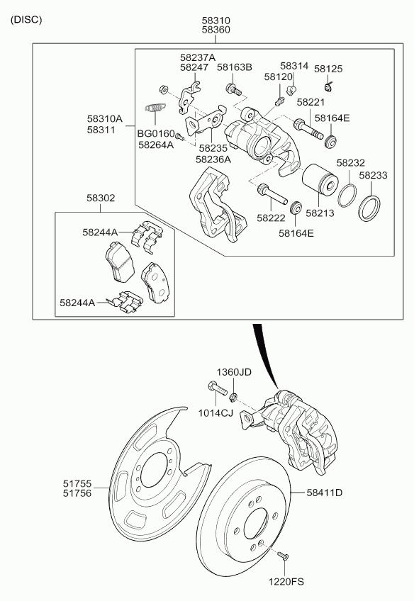 Hyundai 5841107500 - Fren Diski parcadolu.com