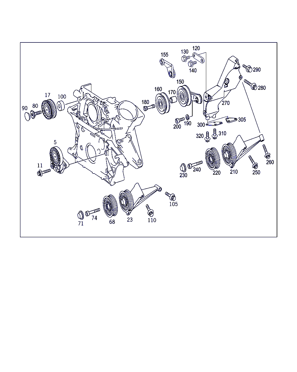 Mercedes-Benz A 000 202 00 19 - Alternatör Gergi Rulmanı parcadolu.com