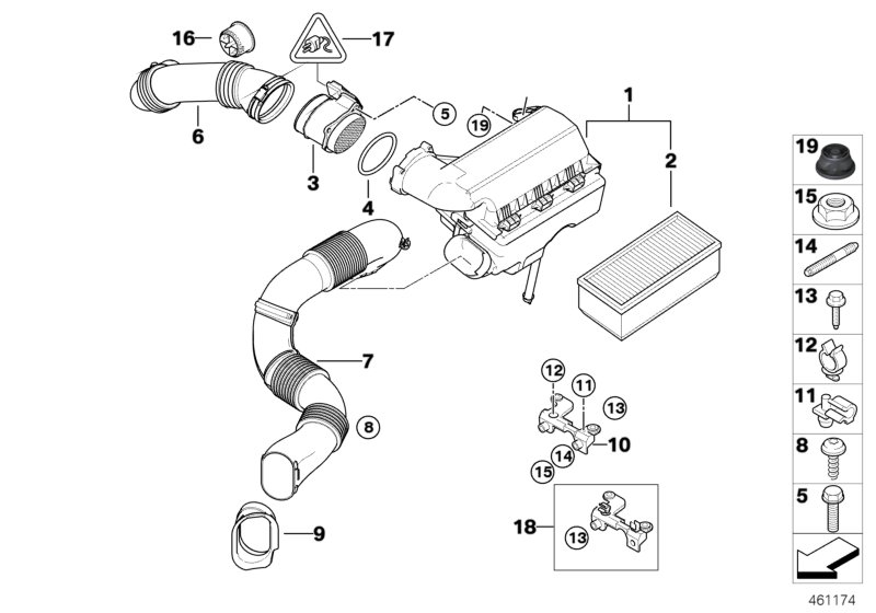 FORD 13 62 7 794 972 - Hava Kütle Ölçer, Parçaları parcadolu.com