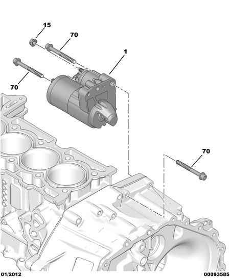 PEUGEOT V7 645 590 80 - YENI MARS MOTORU parcadolu.com