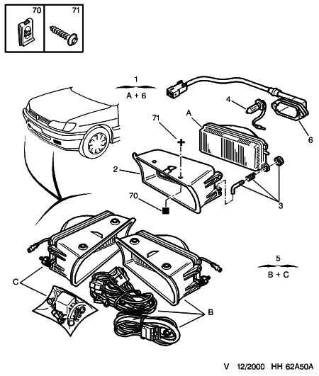 PEUGEOT 6216.C0 - Sis Farı Ampulu parcadolu.com