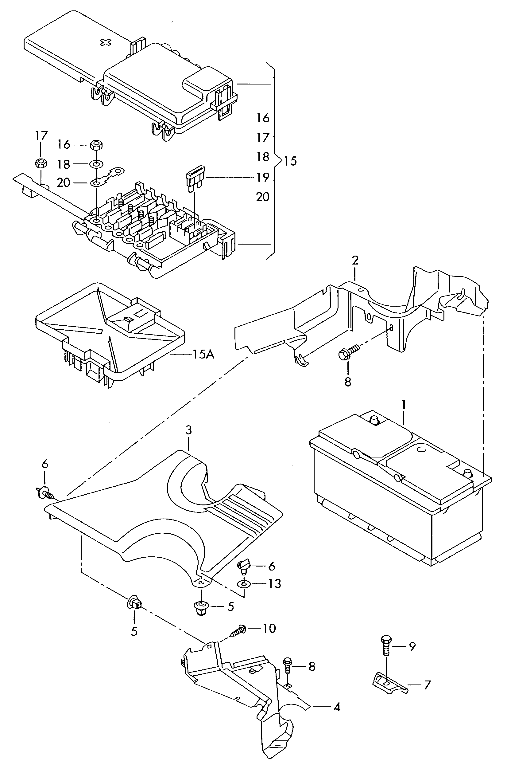 VAG 1J0915105AC - Akü parcadolu.com