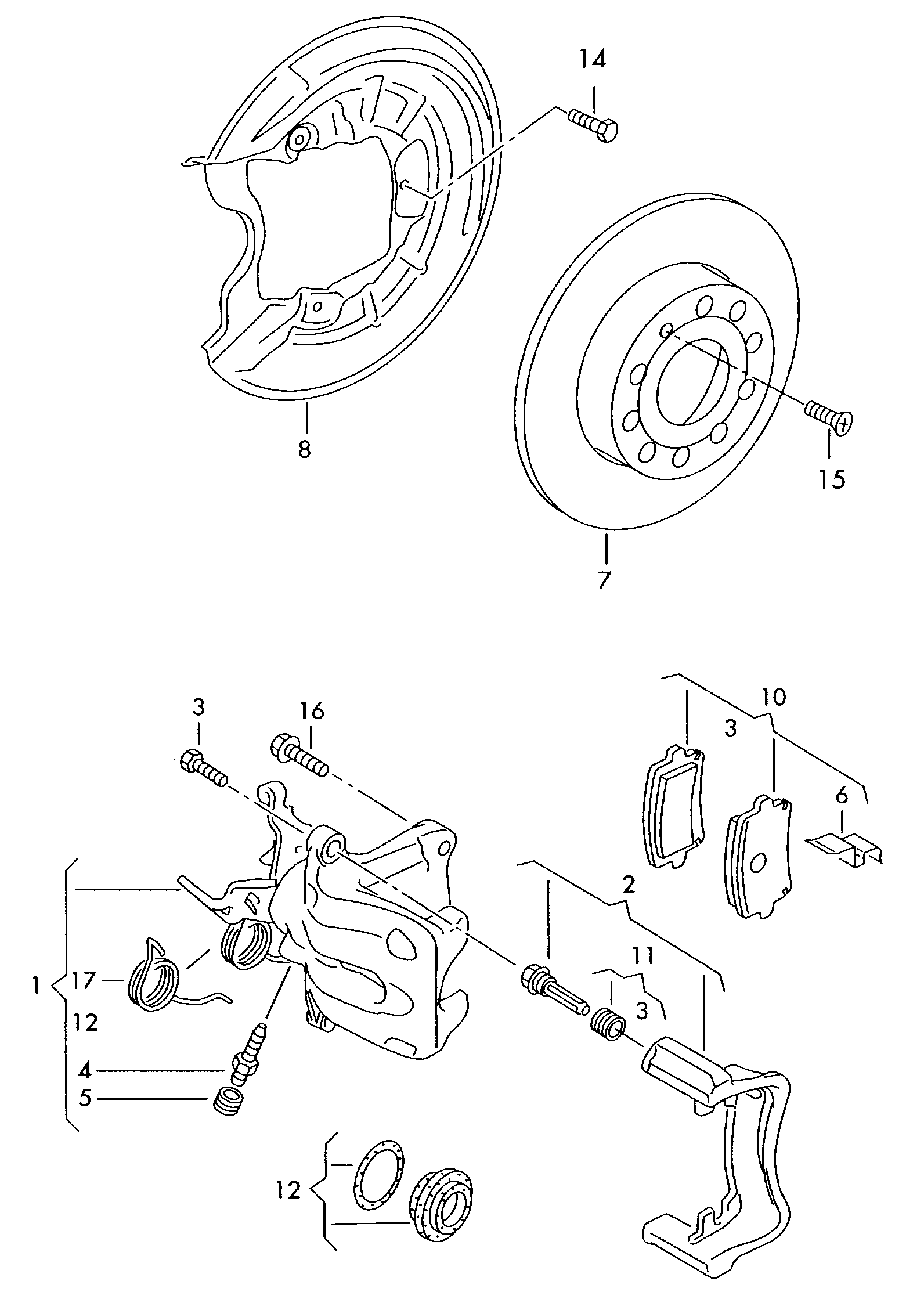 VW 5Q0 698 451 A - Fren Balata Seti, Diskli Fren parcadolu.com