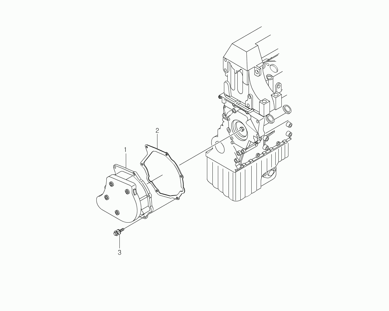 Mercedes-Benz 604 238 00 80 - Vakum Pompa Contası parcadolu.com